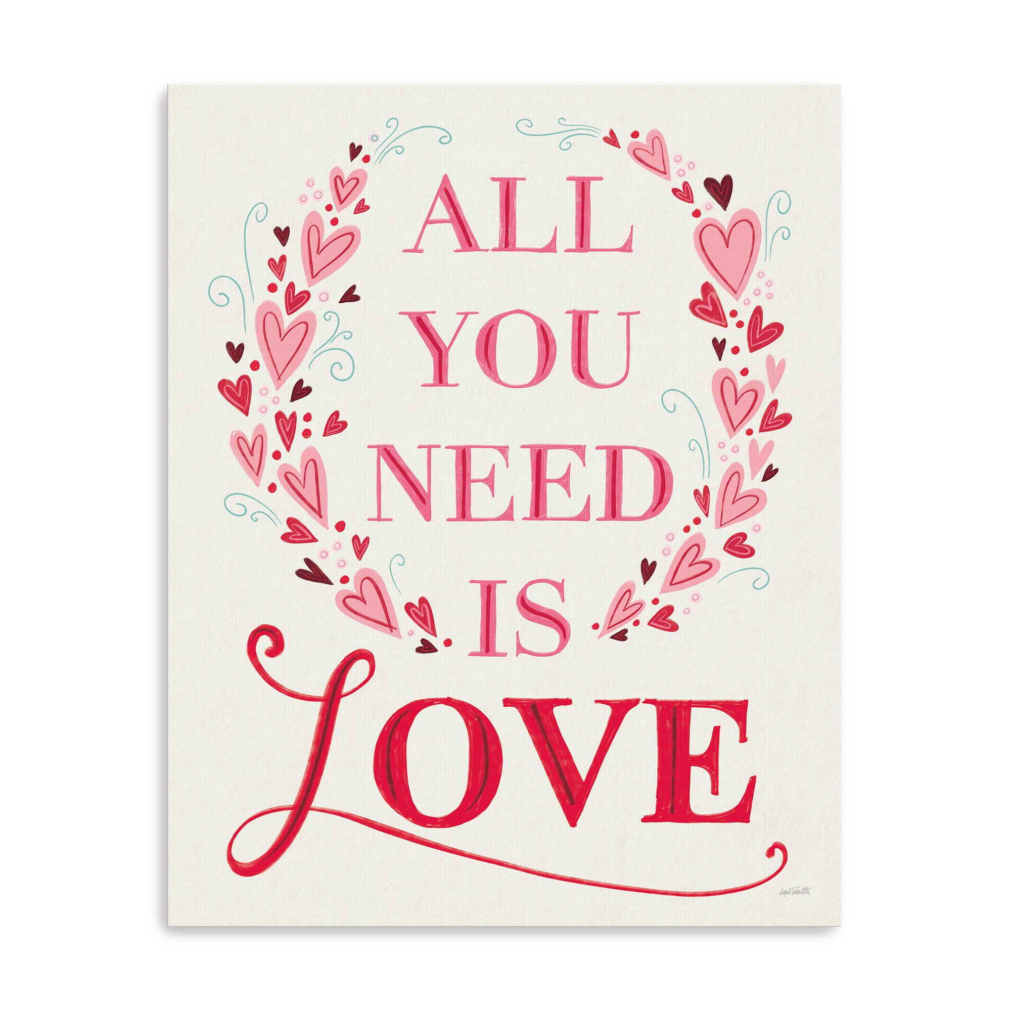 Love is Kind IV Canvas Giclée Art